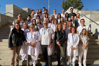 Imatge de l’equip de Neurologia de l’hospital Arnau de Vilanova.