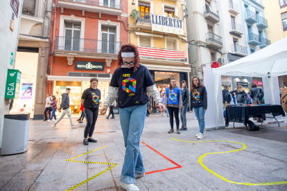 La campanya es va presentar ahir a la plaça Paeria de Lleida.