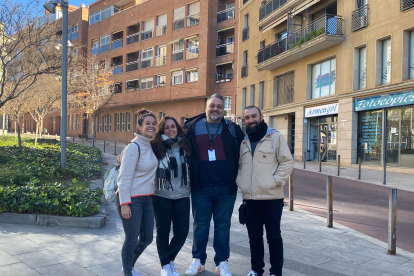 L’equip d’hospitalització a domicili de Salut Mental.