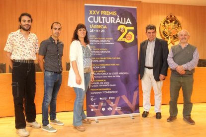 Imatge d’arxiu de la presentació dels 25 Premis Culturàlia.