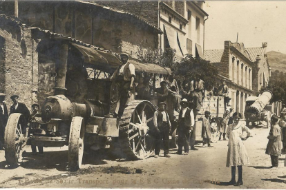 seròs. Treballs de condicionament del terreny per a la construcció del canal de Seròs el 1913.