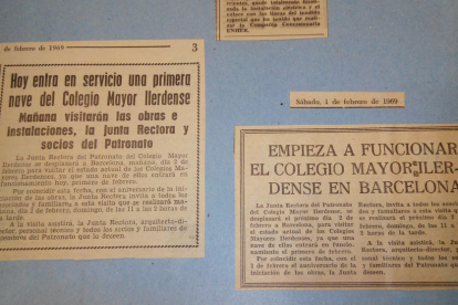 futbol. Una excursió dels col·legials a veure un partit del Lleida a Santa Coloma de Gramenet.