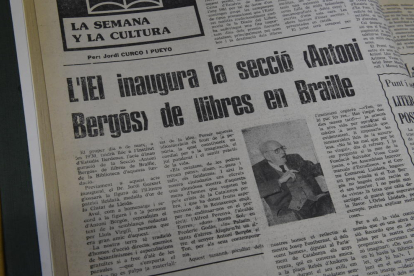 Qui era Antoni Bergós?