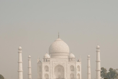 la icona. L’Índia són moltes coses, però el Taj Mahal, a la ciutat d’Agra, és sens dubte una icona.    