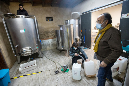 Arbeca. A l'obrador compartit d'Arbeca s'elaboren licors artesans.