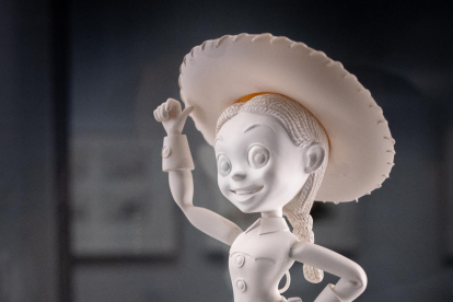 Inèdits. Figura de Jessie, una de les protagonistes de la mítica 'Toy Story' a partir de la segona entrega.