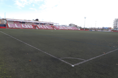 Instal·lacions del camp municipal Ramon Farrús de l’Atlètic Segre, un dels clubs afectats.
