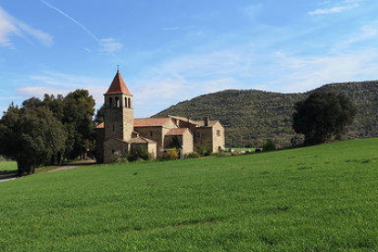 L'església de Sant Andre, d'Aguilar de Segarra, una de les seus del festival.