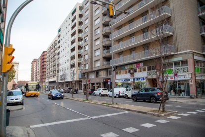 La detenció es va produir ahir a la matinada a l’avinguda Madrid.