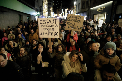 La protesta va reunir entre 1.000 i 2.500 persones a Andorra.