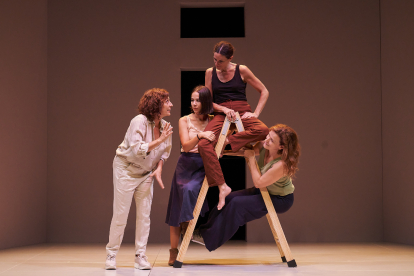 Clara Segura, Carlota Olcina, Marta Marco i Cristina Genebat, les protagonistes de ‘La trena’.