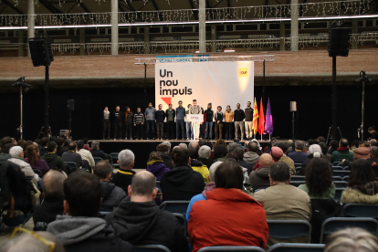 Discurs de l’alcalde de Girona, Lluc Salellas, durant la clausura del congrés de la CUP.