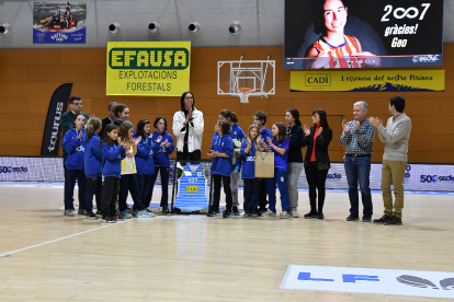 Ramette intenta superar Ainhoa López.