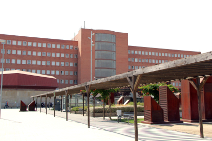 Vista de l’hospital Arnau de Vilanova de Lleida.