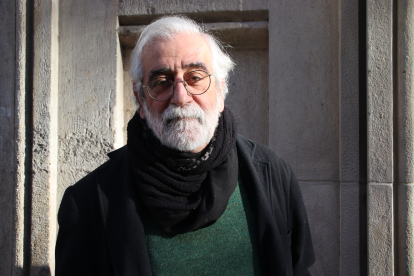 El periodista i escriptor Vicenç Villatoro, ahir a Barcelona.