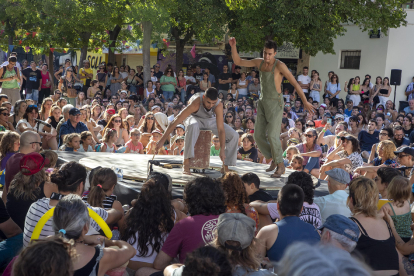 Un espectacle a l’aire lliure a FiraTàrrega el setembre passat.