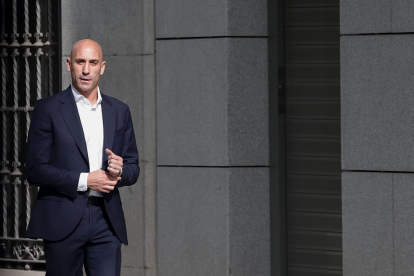 Luis Rubiales, en foto d’arxiu.