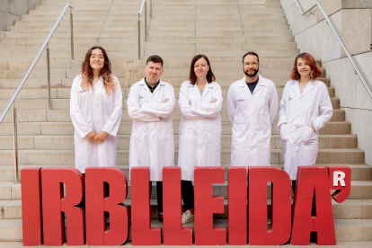 Integrants del grup d’investigació +Pec Proteomics de l’IRBLleida.