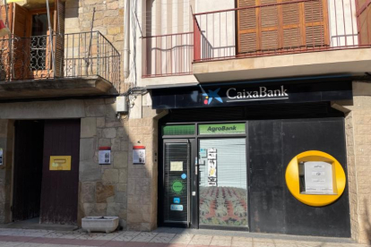 Camarasa és un dels municipis que només compten amb els serveis bancaris de CaixaBank.