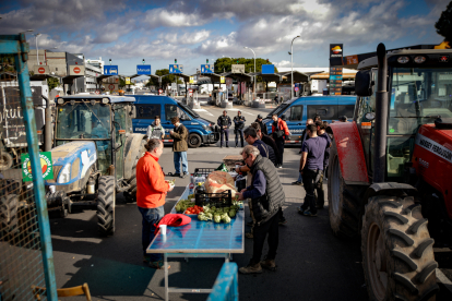 Barrat el mercat a l'engròs que dona sortida a la fruita de Lleida