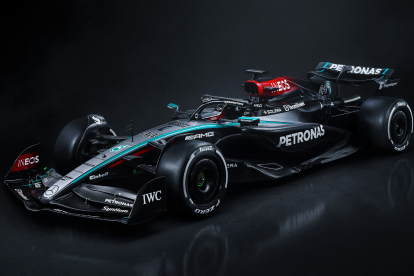 Mercedes presenta el W15, l'últim monoplaça de l'era Hamilton