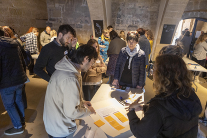 L’acte celebrat ahir al castell de Verdú va reunir docents de tot Catalunya.