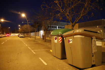 Contenidors al carrer Pepita Uriz.