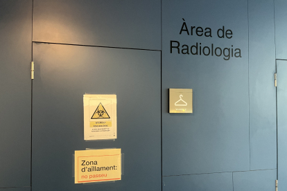 El CAP té una sala senyalitzada per a radiologia, encara que sense equip, des que es va construir el 2010.