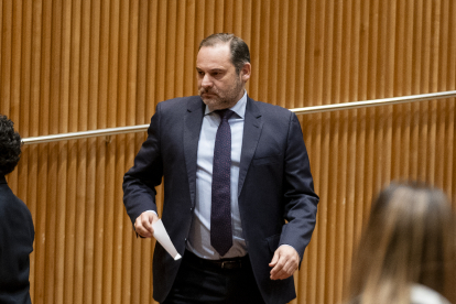 L’exministre socialista José Luis Ábalos, al Congrés.