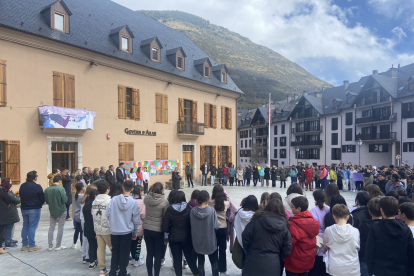 Alcarràs. Presentació de la Bústia Lila online per fer arribar propostes que creïn espais segurs i diversos.