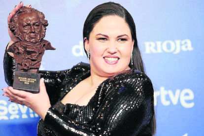 Laura Galán, Goya 2023 pel film ‘Cerdita’, presentarà la gala.