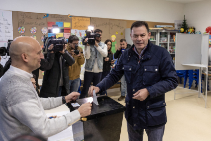 El líder de la coalició Aliança Democràtica, Luís Montenegro.