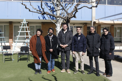 Presentació ahir de les jornades escolars a Alcoletge.