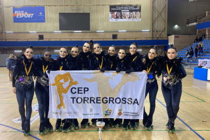 L'equip de Xou del CEP Torregrossa, campió de Catalunya