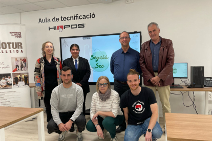 Presentació del projecte que han elaborat alumnes de l’Escola d’Hoteleria i Turisme de Lleida.