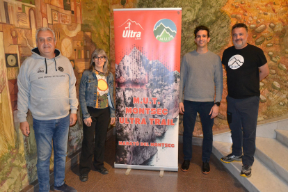 La desena edició de la Montsec Ultra Trail es va presentar ahir a la Diputació.