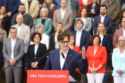 El candidat del PSC a presidir la Generalitat, Salvador Illa.