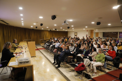 La XIX Jornada d’Immunitzacions de Lleida es va celebrar ahir a l’Aula Magna de Medicina de la UdL.