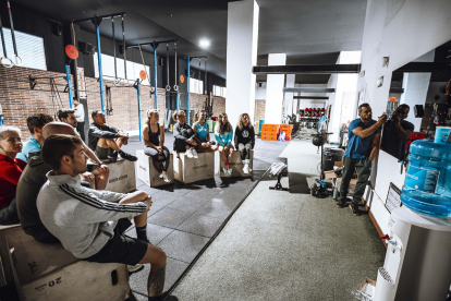 Seminari del gimnasta Manuel Carballo al Cappont CrossFit