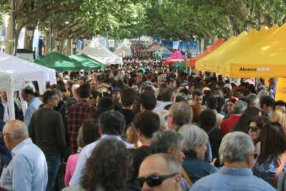 Milers de persones es van congregar a la rambla Ferran el 2023.