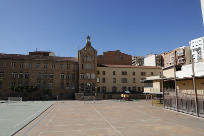 El col·legi Maristes, a la ciutat de Lleida.