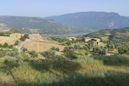 Imatge d’arxiu del poble de Collmorter, a Castell de Mur.