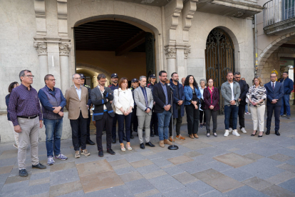 L’ajuntament de Girona va guardar un minut de silenci per recordar el veí assassinat a Bamian.