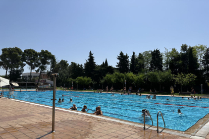 Imatge d’arxiu de les piscines municipals de les Borges Blanques.