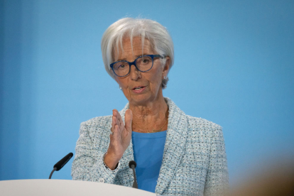 La presidenta del Banc Central Europeu, Christine Lagarde.