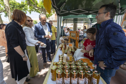 A la imatge, l’estand de Mel Sant Guim que participarà en la jornada gastronòmica.