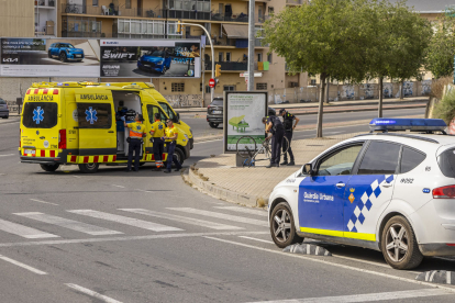 Dos ciclistes resulten ferits a Lleida i a Castell de Mur