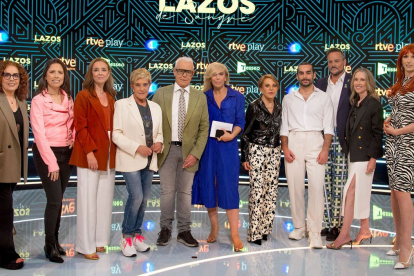 La presentació de la nova temporada de ‘Lazos de sangre’.