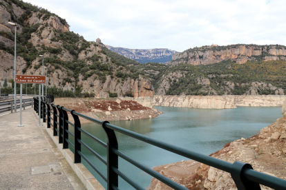 Imatge de la Llosa del Cavall, que emmagatzema gairebé 22 hectòmetres cúbics d’aigua.