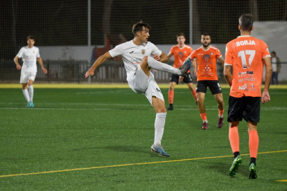 Marc Fuentes, amb la Penya Esportiva.